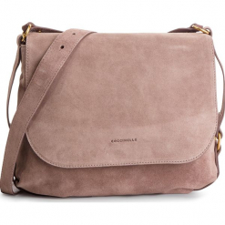 Torebka COCCINELLE - DS6 Alpha Suede E1 DS6 15 01 01 Pivoine P08. Fioletowe listonoszki damskie Coccinelle, ze skóry. Za 1399,90 zł.