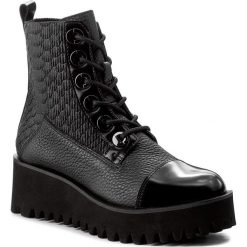 Botki UNITED NUDE - Combat 102620173111 Black. Czarne botki damskie skórzane marki United Nude. W wyprzedaży za 639,00 zł.