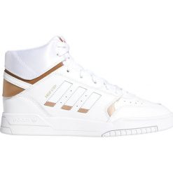 Adidas Originals Drop Step Tenisówki Biały. Białe trampki i tenisówki damskie adidas Originals, bez wzorów, ze skóry, bez zapięcia. Za 404,95 zł.
