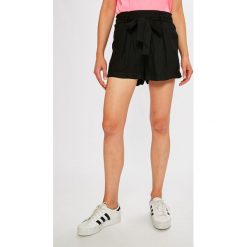 Tally Weijl - Szorty. Szare bermudy damskie TALLY WEIJL, z tkaniny, casualowe, z podwyższonym stanem. W wyprzedaży za 49,90 zł.
