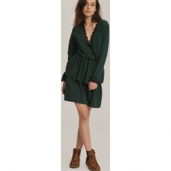 Ciemnozielona Sukienka Deep Love. Zielone sukienki koktajlowe other, uniwersalny. Za 79,99 zł.