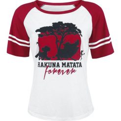 Bluzki damskie: The Lion King Forever Koszulka damska biały/czerwony