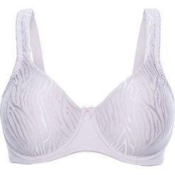 Biustonosz minimizer bonprix stary bez. Fioletowe biustonosze bonprix, bez wzorów, z żakardem. Za 27,99 zł.