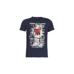 T-shirty z krótkim rękawem Deeluxe BONNIE. Niebieskie t-shirty męskie marki Deeluxe, s, bez wzorów, bez kołnierzyka, krótkie. Za 89,00 zł.