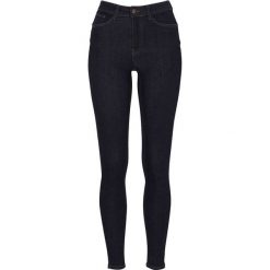 Happy Holly Dżinsy Amy dark denim female niebieski 36S. Niebieskie jeansy damskie Happy Holly, s, bez wzorów, z tkaniny, z podwyższonym stanem. Za 189,00 zł.