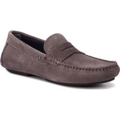 Mokasyny TOMMY HILFIGER - 2 Mb Mercedes Suede Pennybar FM0FM02241 Steel Grey 039. Szare mokasyny męskie TOMMY HILFIGER, ze skóry. W wyprzedaży za 459,00 zł.