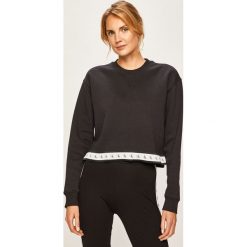Calvin Klein Jeans - Bluza. Czarne bluzy damskie Calvin Klein Jeans, s, bez wzorów, z bawełny, bez rękawów, bez kaptura. W wyprzedaży za 299,90 zł.