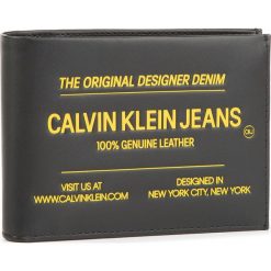 Duży Portfel Męski CALVIN KLEIN JEANS - Ckj Box Office Billfold W/ Coin K50K504988 BDS. Czarne portfele męskie Calvin Klein Jeans, bez wzorów, z jeansu. Za 269,00 zł.
