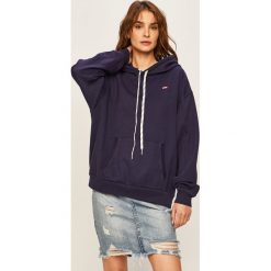 Levi's - Bluza. Białe bluzy męskie Levi's®, s, z nadrukiem, z bawełny, z okrągłym kołnierzem, bez rękawów, bez kaptura. Za 279,90 zł.