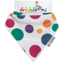 Xkko Śliniaczek Dribble Ons Circus Spots. Szare śliniaki marki Xkko, z bawełny. Za 32,00 zł.