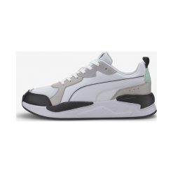 Puma X-Ray Game Tenisówki Biały Szary. Szare trampki męskie Puma, bez wzorów, ze skóry, bez zapięcia. Za 343,95 zł.