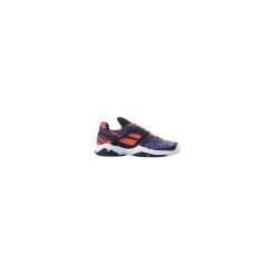 BUTY TENIS Propulse Fury MĘSKIE NA twardą NAWIERZCHNIĘ. Czarne buty sportowe męskie Babolat, bez zapięcia, tenisowe. Za 399,99 zł.