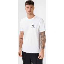 Converse Chest Star Chevron Koszulka Biały. Białe podkoszulki męskie Converse, l, bez wzorów, z bawełny, z krótkim rękawem. Za 102,95 zł.