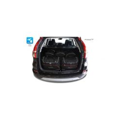 HONDA CR-V, 2012- TORBY DO BAGAŻNIKA 5 SZT KJUST - 7016016. Czarne torby podróżne KJUST, bez wzorów, z kauczuku, klasyczne. Za 1299,00 zł.