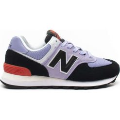 Wielokolorowe Wygodne Buty New Balance WL574NWA. Sneakersy damskie Molly.pl, ze skóry. Za 349,00 zł.