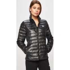 Adidas Performance - Kurtka puchowa. Czarne kurtki damskie adidas Performance, s, bez wzorów, z poliesteru, krótkie, bez kaptura. W wyprzedaży za 279,90 zł.
