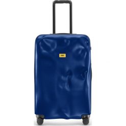 Walizka Icon duża matowa kobaltowa. Niebieskie walizki Crash Baggage, bez wzorów, wakacyjne. Za 1290,00 zł.