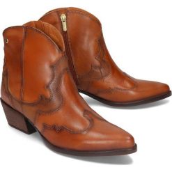 PIKOLINOS VERGEL W5Z-8858 brandy, botki damskie. Brązowe botki damskie Pikolinos, ze skóry, bez obcasa, na obcasie, na zamek. Za 689,90 zł.