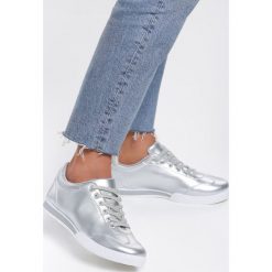 Srebrne Buty Sportowe Turning Away. Szare buty sportowe damskie Renee, bez wzorów, sportowe. Za 59,99 zł.