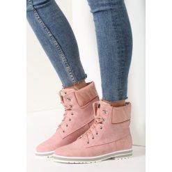 Różowe Traperki Wondrous Women. Czerwone buty zimowe damskie vices. Za 74,99 zł.