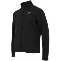 4F Męska Kurtka Softshellowa H4Z17 sfm001 Czarny M. Czarne kurtki sportowe męskie 4f, m, z elastanu. W wyprzedaży za 139,00 zł.