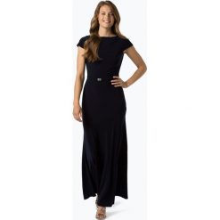 Lauren Ralph Lauren - Damska sukienka wieczorowa, niebieski. Niebieskie sukienki damskie Lauren Ralph Lauren, w paski, wizytowe, bez kołnierzyka, z długim rękawem, długie, maxi, dopasowane. Za 799,95 zł.