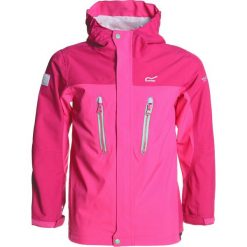 Regatta HIPOINT III Kurtka hardshell hot pink/vivac. Czerwone kurtki dziewczęce marki Regatta, z poliesteru. Za 209,00 zł.