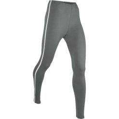 Legginsy, długie, Level 1 bonprix dymny szary. Szare spodnie damskie bonprix. Za 44,99 zł.