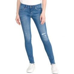 Pepe Jeans Pixie Dżinsy Niebieski. Niebieskie jeansy damskie Pepe Jeans. Za 418,95 zł.