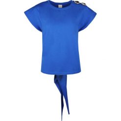 Pinko Bluzka "Intervallare". Bluzki damskie Pinko, bez wzorów, z okrągłym kołnierzem, bez rękawów. Za 349,00 zł.