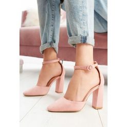 Różowe Sandały Gimme Love. Czerwone sandały damskie marki vices, na wysokim obcasie. Za 49,99 zł.