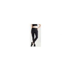 Spodnie cardio fitness 100 damskie. Czarne spodnie damskie DOMYOS, xs, z elastanu. Za 69,99 zł.