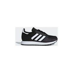 Buty Dziecko adidas Buty Forest Grove. Czarne trampki dziewczęce Adidas, bez wzorów, bez zapięcia. Za 249,00 zł.