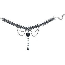 Naszyjniki damskie: Blackheart Black Diamond Choker Naszyjnik standard