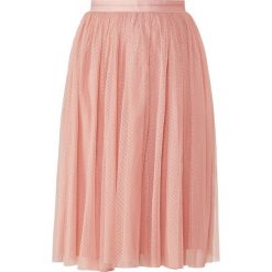 Spódniczki trapezowe: Needle & Thread DOTTED MIDI SKIRT Spódnica trapezowa vintage rose