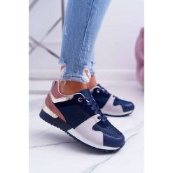 Sportowe Damskie Buty Granatowe Merido. Buty sportowe damskie Tagless, bez wzorów, sportowe. Za 89,00 zł.