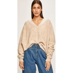 Answear - Sweter. Swetry damskie ANSWEAR, s, bez wzorów, z wełny, bez rękawów, bez kaptura. W wyprzedaży za 69,90 zł.