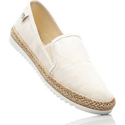 Buty sportowe damskie: Buty sportowe wsuwane bonprix zielono-szaro-beżowy
