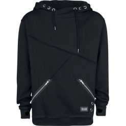 Bluzy męskie: Vixxsin Rag Hood Bluza z kapturem czarny