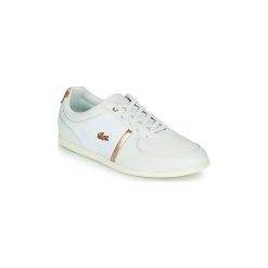 Buty Lacoste REY SPORT 319 1 CFA. Białe buty sportowe damskie Lacoste, bez wzorów, sportowe. W wyprzedaży za 383,20 zł.