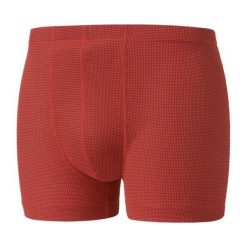 Bokserki męskie: Odlo Bokserki męskie CUBIC czerwone r. S (140272)