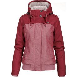 Kurtka przejściowa w kolorze czerwonym. Czerwone kurtki damskie Street & Sports Wear, xs, z aplikacjami, ze skóry, bez kaptura. W wyprzedaży za 257,95 zł.