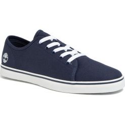 Tenisówki TIMBERLAND - Skape Park Oxford TB0A1XE6019 Navy Canvas. Niebieskie półbuty męskie Timberland, na co dzień, bez wzorów, z gumy, klasyczne, bez zapięcia. Za 259,00 zł.