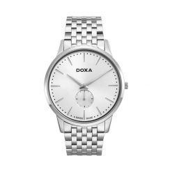Zegarki męskie: Zegarek męski DOXA Slim Line Gents 105.10.021.10
