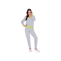 Spodnie K277imonka. Zielone spodnie damskie marki KATRUS, xl, z dzianiny. Za 109,00 zł.