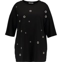 Bluzki asymetryczne: Glamorous Curve APPLIQUES Bluzka z długim rękawem black