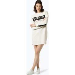 Superdry - Sukienka damska, beżowy. Brązowe sukienki damskie Superdry, l, bez wzorów, bez kołnierzyka, bez rękawów. Za 399,95 zł.