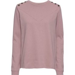 Bluza z guzikami bonprix różowobrązowy. Różowe bluzy damskie bonprix. Za 34,99 zł.