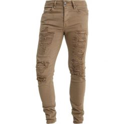 Sixth June RED BANDANA Jeans Skinny Fit sand. Czerwone jeansy męskie relaxed fit marki Sixth June. Za 269,00 zł.