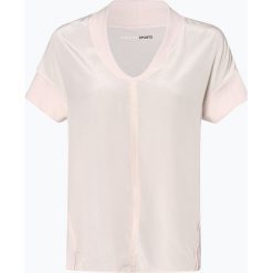 Marc Cain Sports - T-shirt damski, beżowy. Brązowe t-shirty damskie Marc Cain Sports, bez wzorów, z dżerseju, bez kołnierzyka. Za 439,95 zł.